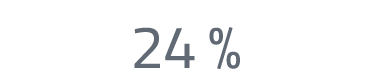 24 %