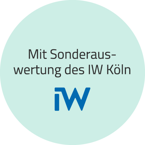 Mit Sonder­aus­wertung des IW K ln 